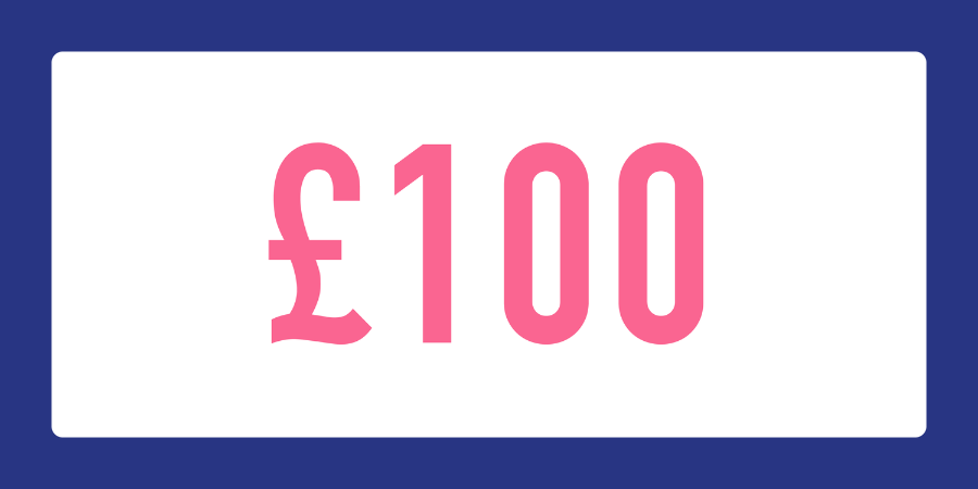 £100 Gift Card Value