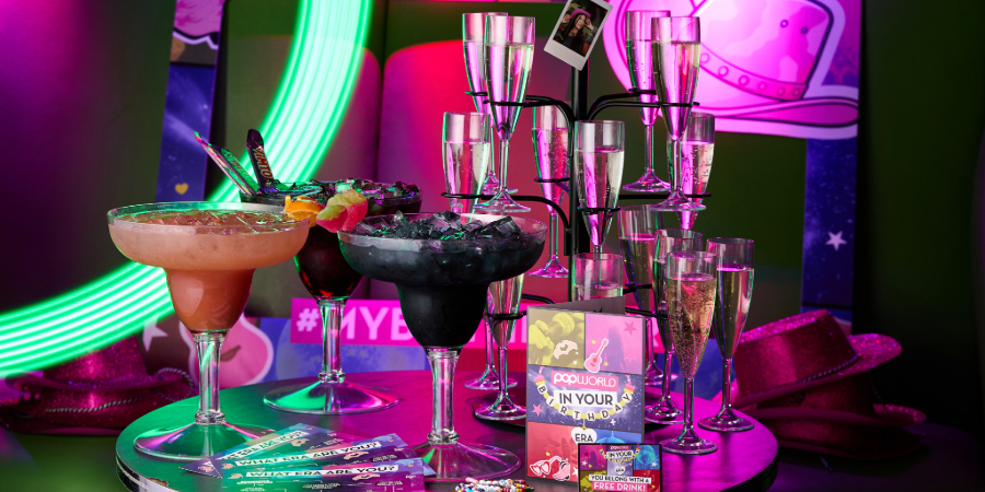 Champagne Problems Package at Popworld