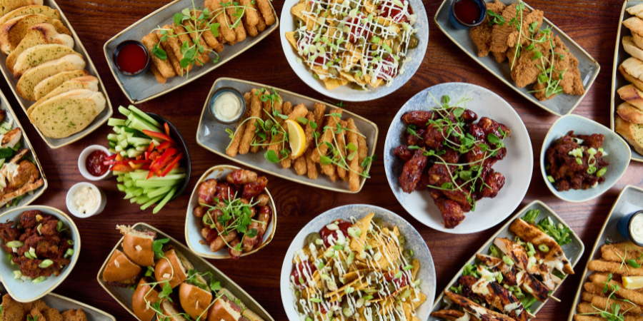 buffet at Slug & Lettuce(p)