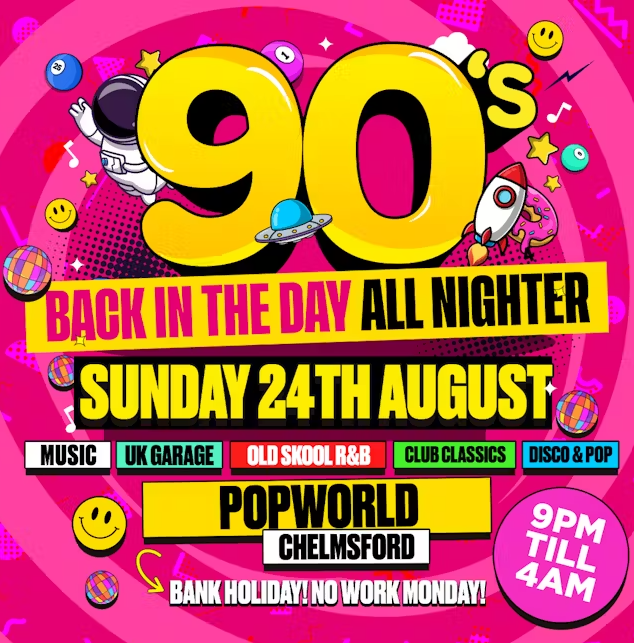 90's Back In The Day All Nighter