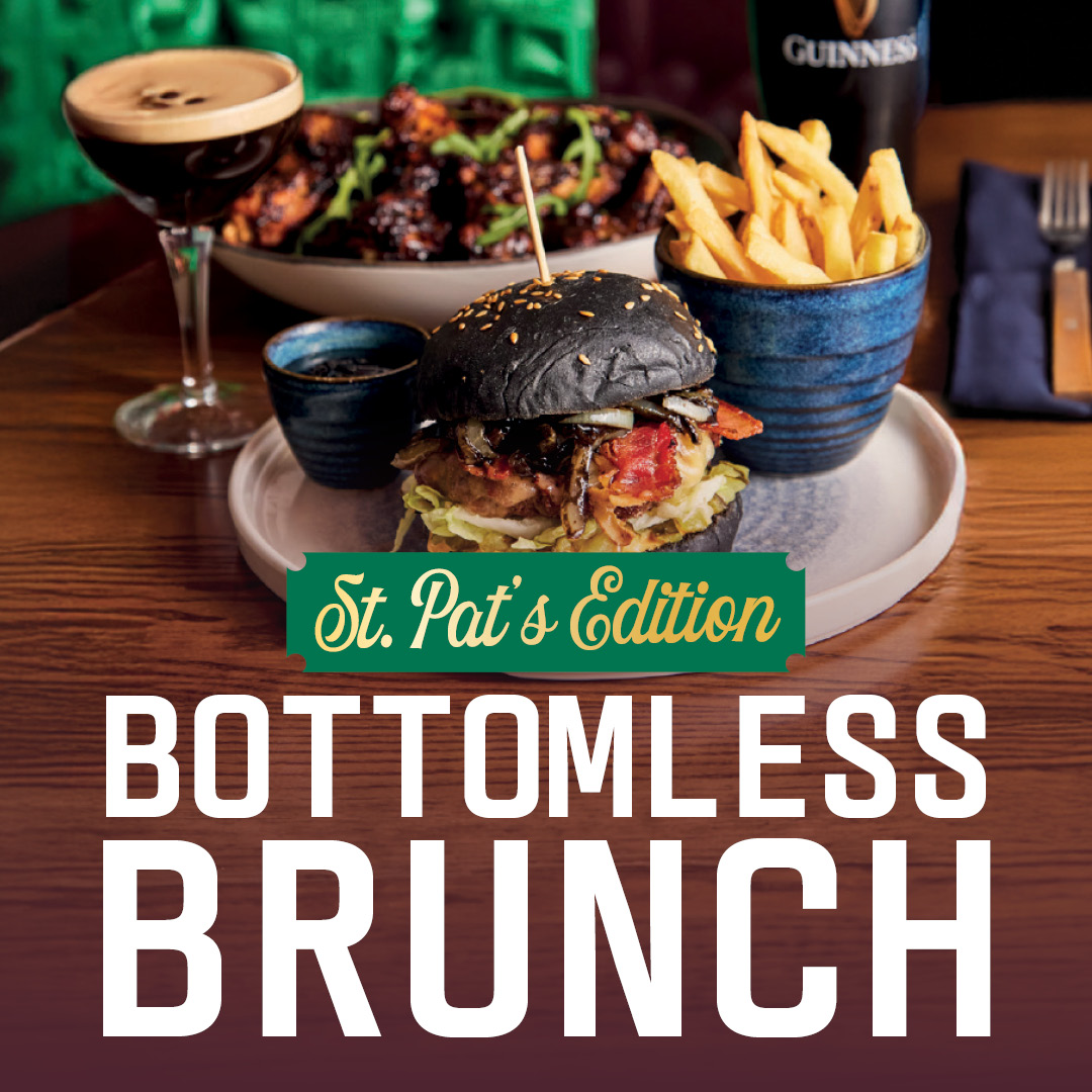 St Patricks Day Bottomless Brunch