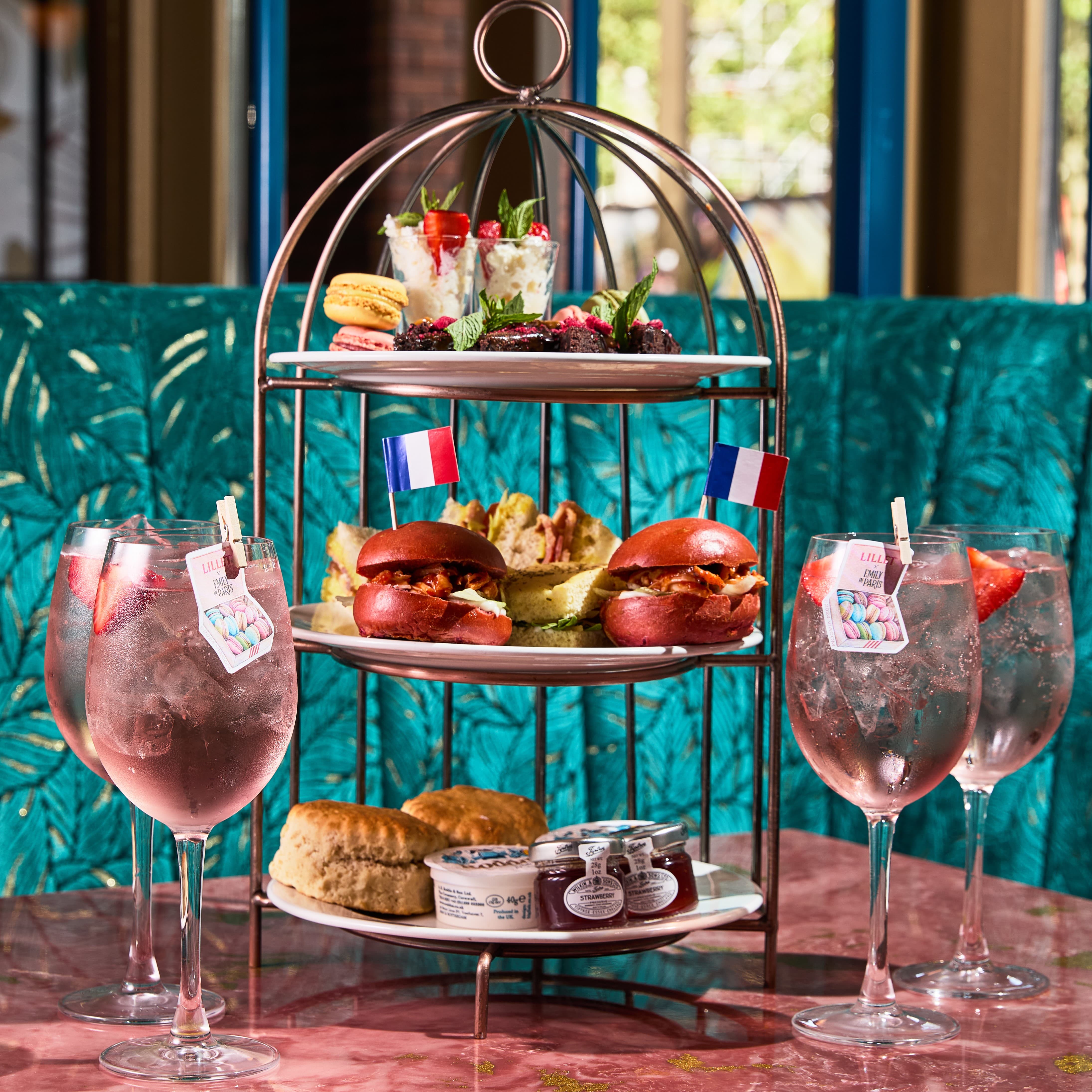 Afternoon Tea | Elevated Tea With Macarons and Lillet Rose