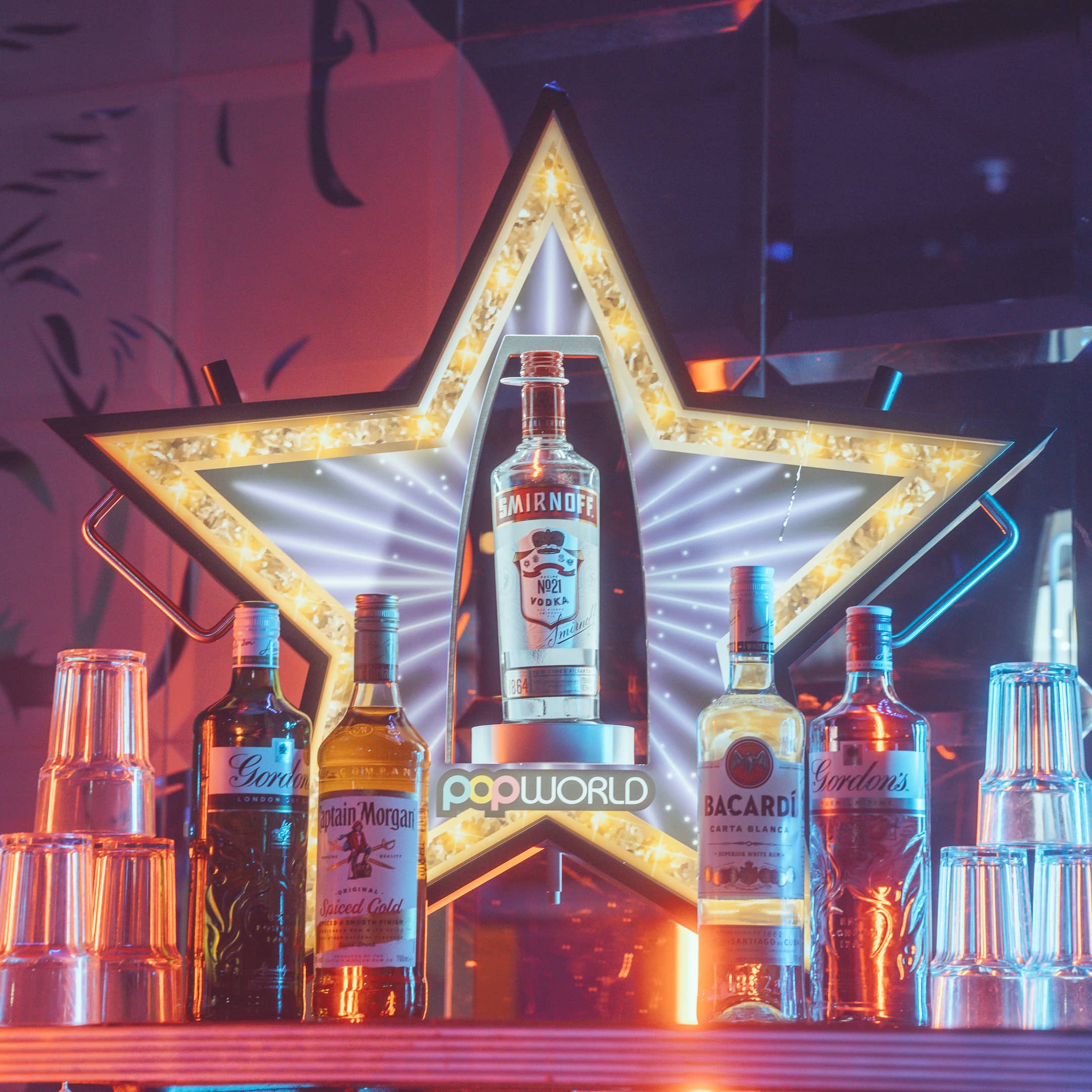 Popworld drinks package