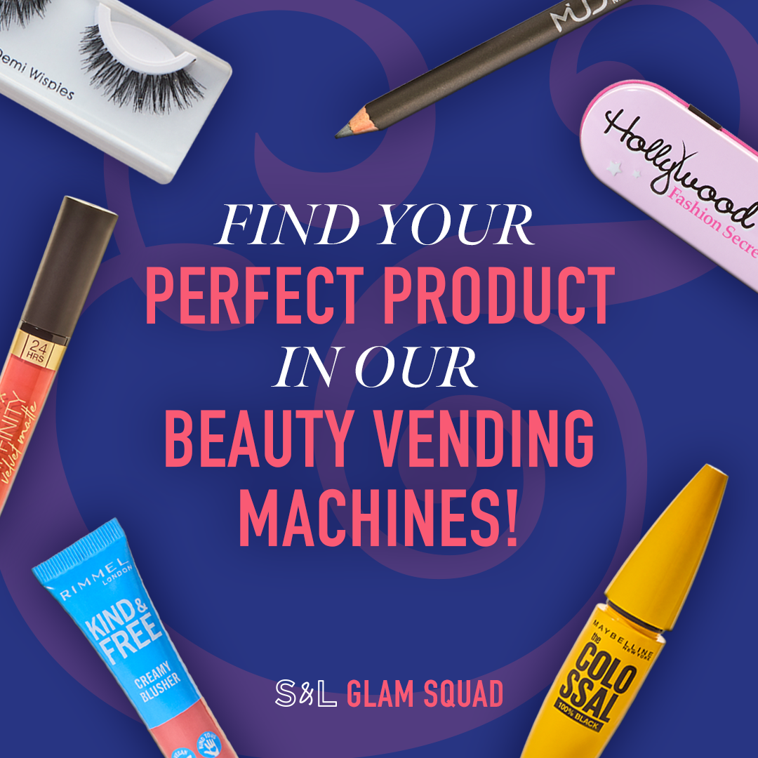 Glam Squad Beauty Vending Machine at Slug & Lettuce Glasgow (p)