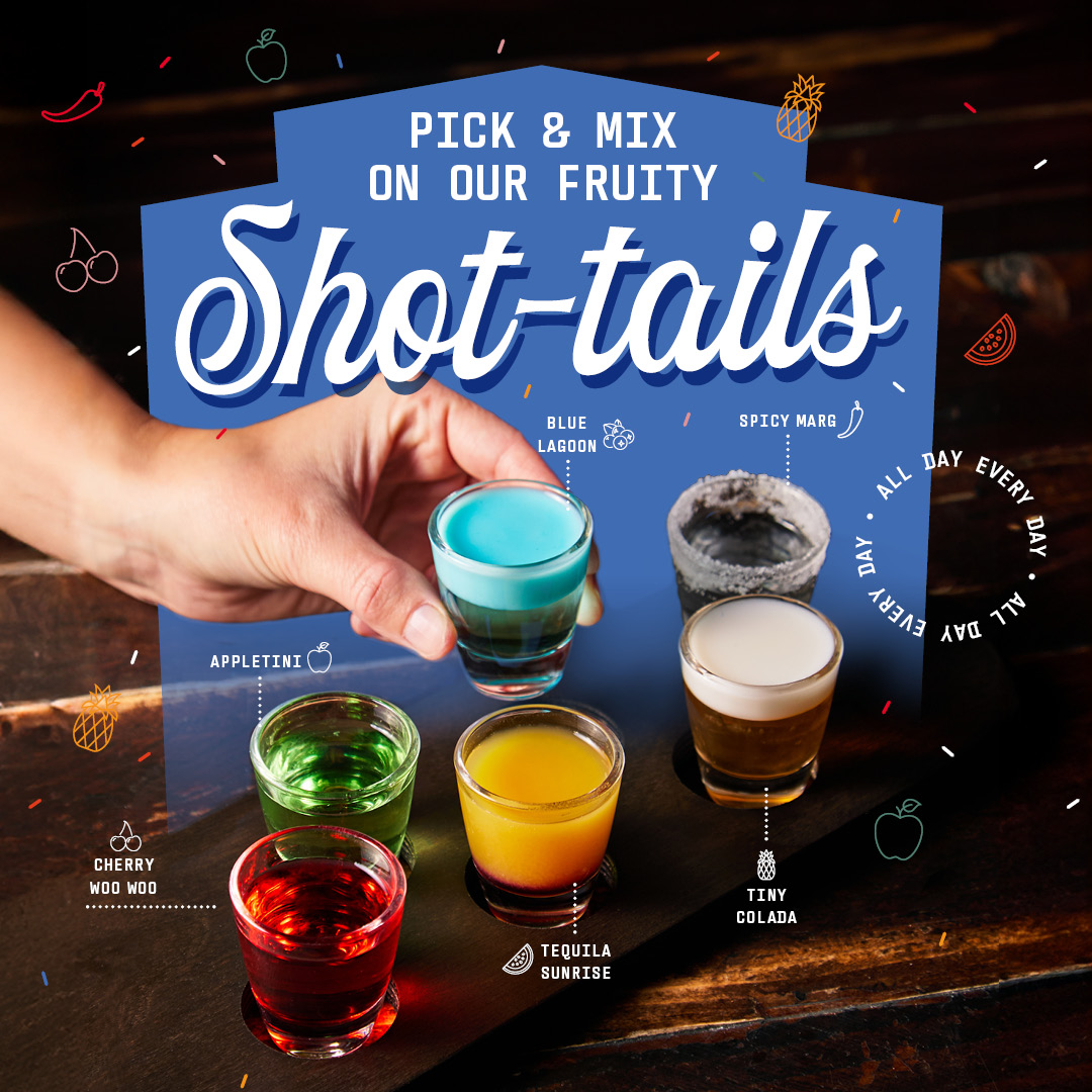Pick and Mix Fruity Shottails