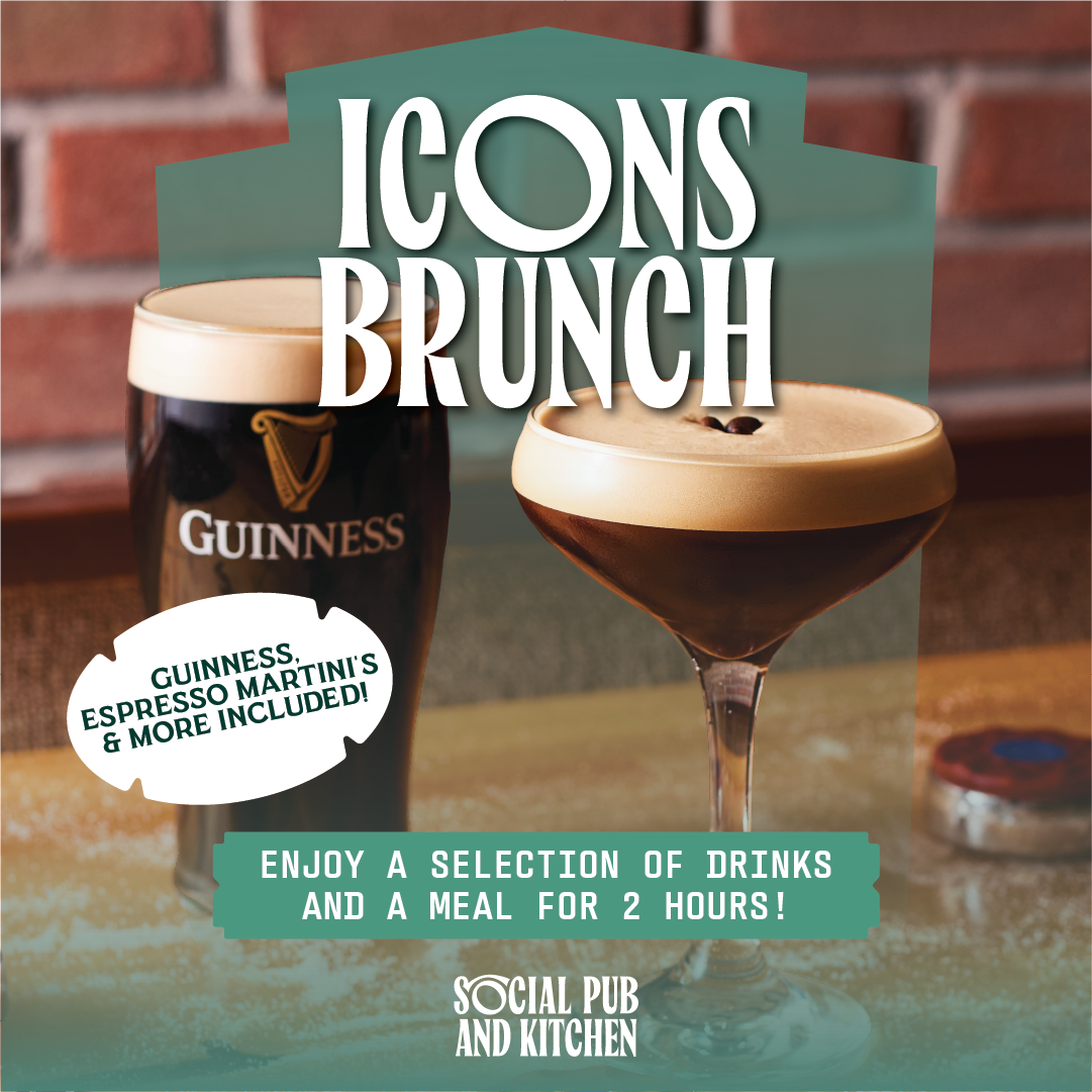 Pint of Guinness and an Espresso Martini