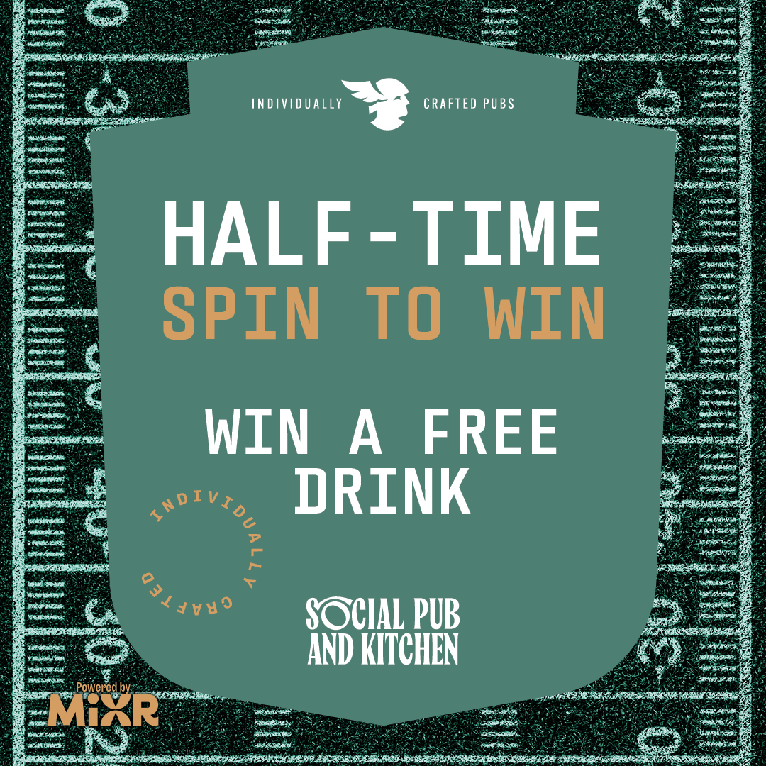 Halftime Spin To Win