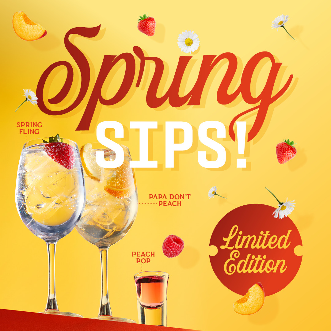 Spring drinks specials