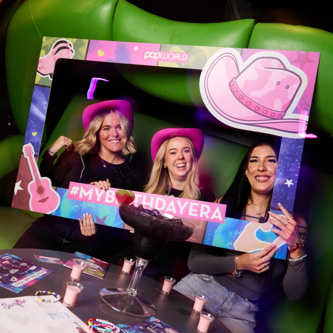 Birthday packages at Popworld