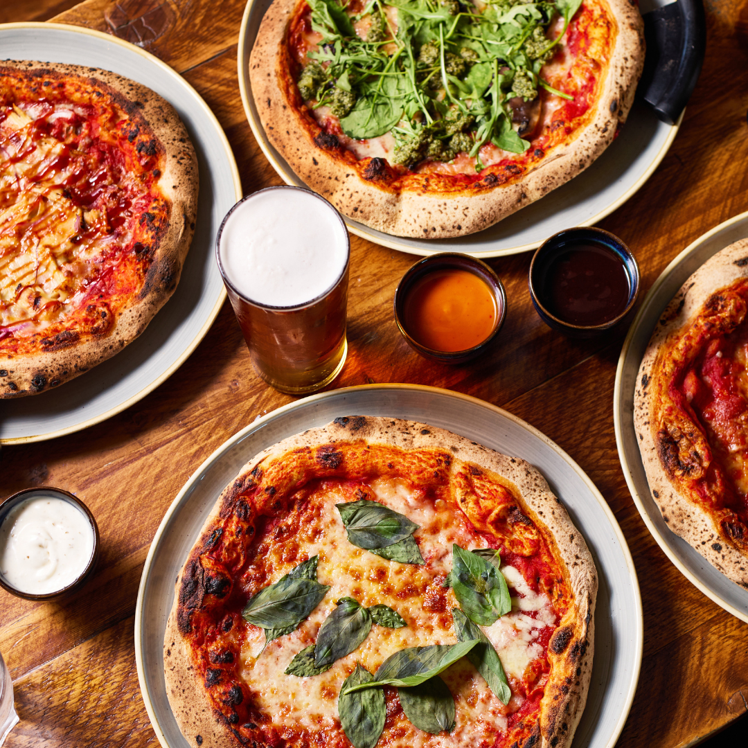 Pizza at Social Pub & Kitchen(p)