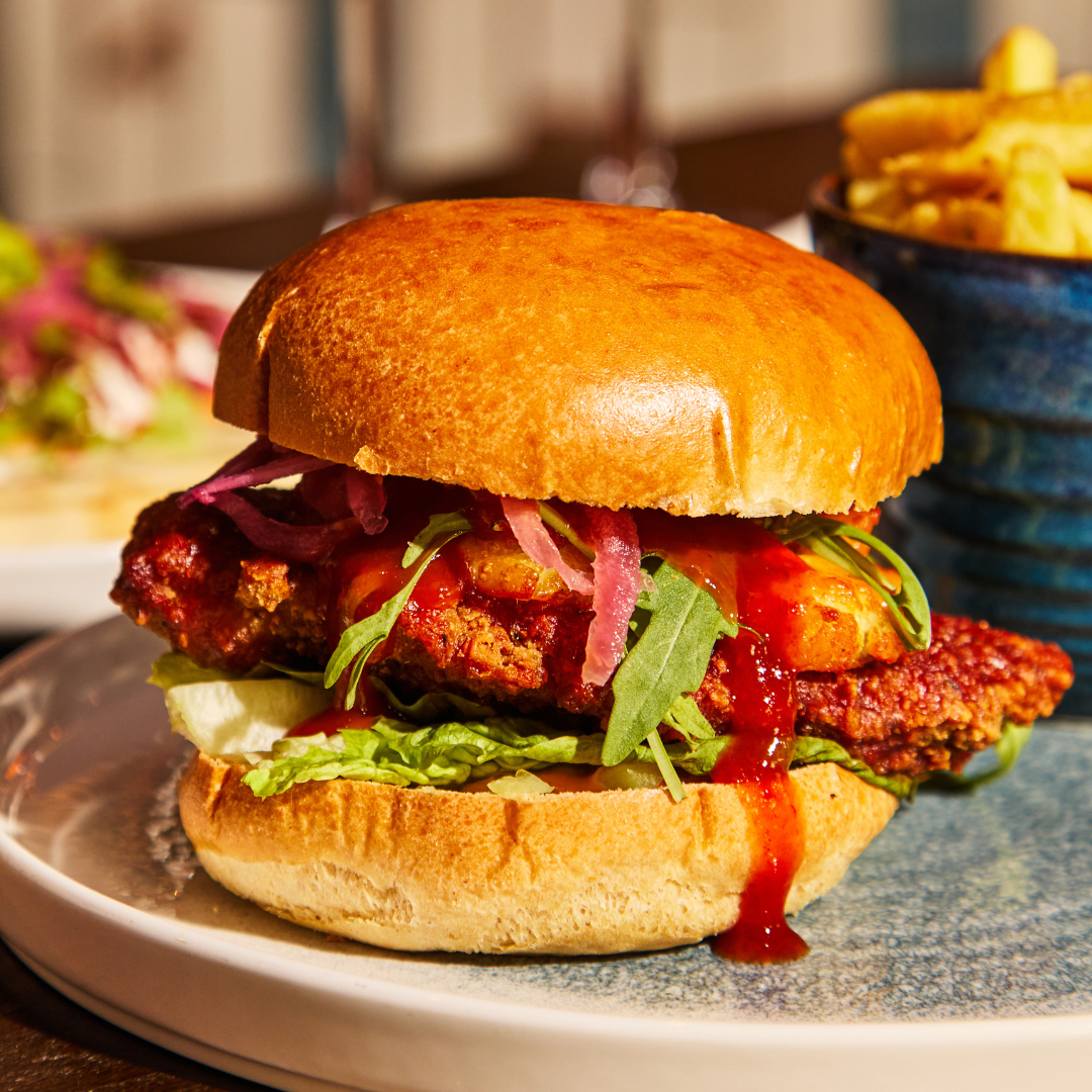 Burger at Social Pub & Kitchen(p)