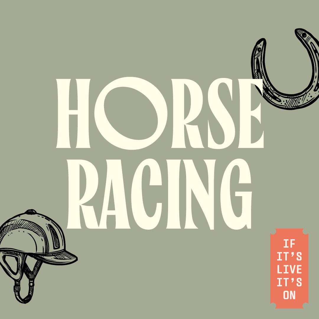 Horse Racing, Showing Live Here!