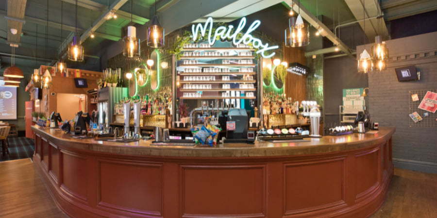 Exterior of Mailbox, Lincoln