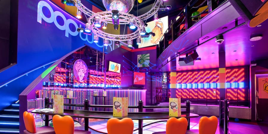 Popworld Birmingham Dancefloor and Seats