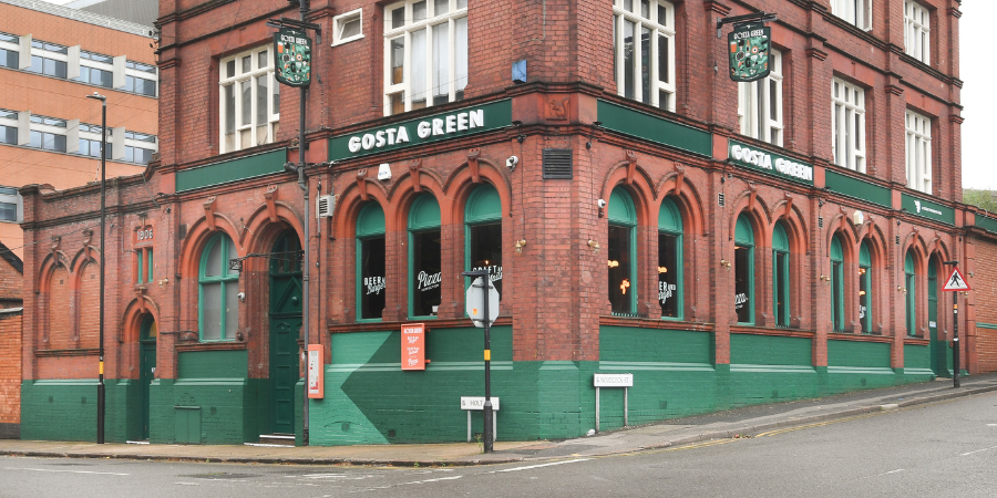 Exterior of Gosta Green Birmingham (p)