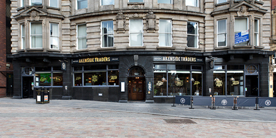 Exterior of Akenside Traders