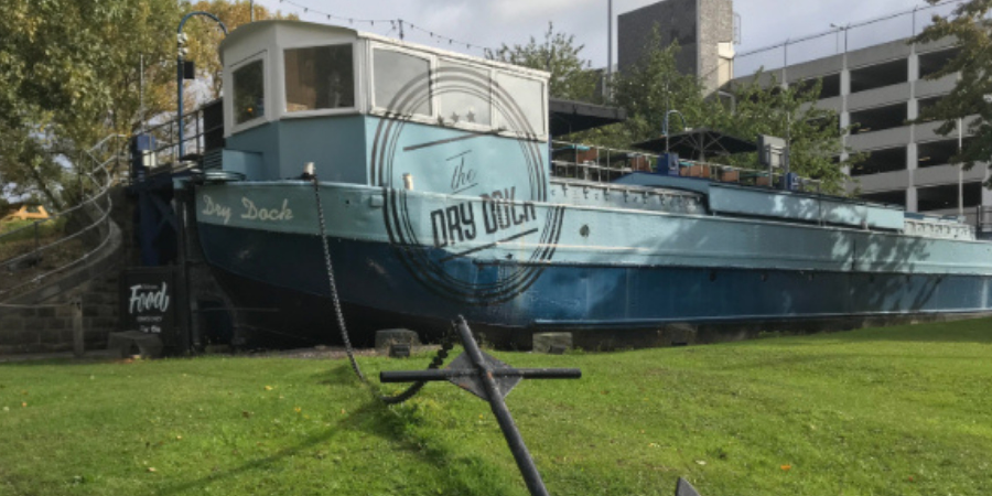 Exterior of The Dry Dock, Leeds