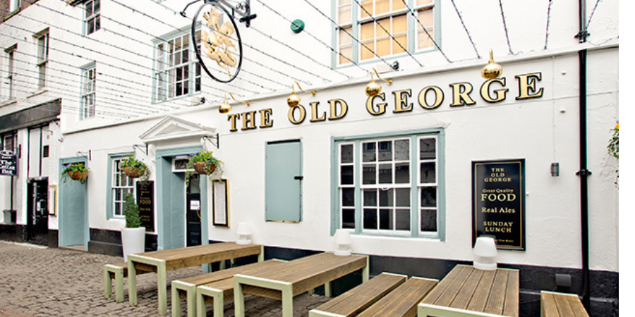 Exterior of Old George Inn