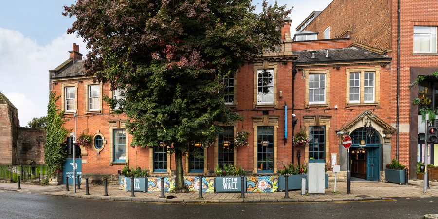 Exterior of Off The Wall Chester (p)