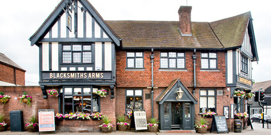 Exterior of Blacksmiths Arms