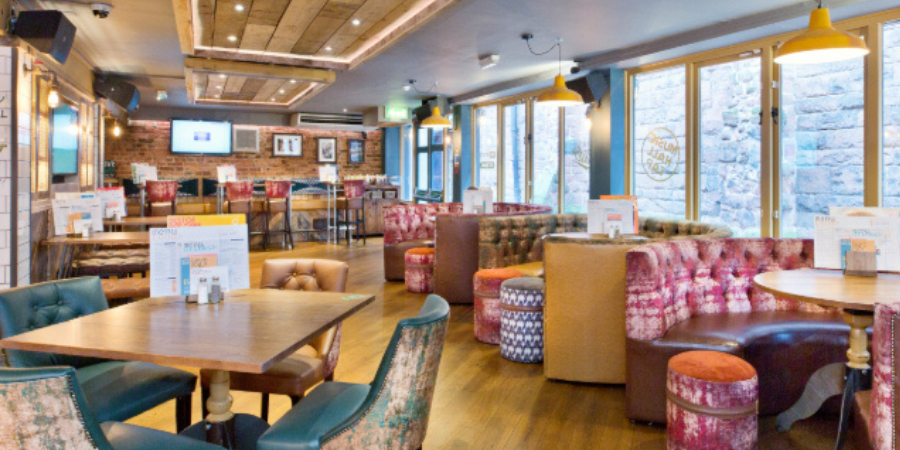 Interior of Music Hall Tap