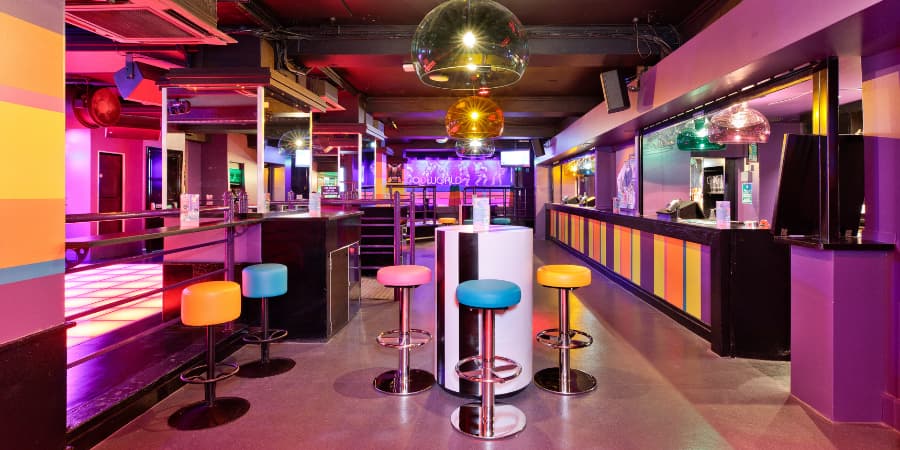 Popworld Sheffield bar and dancefloor