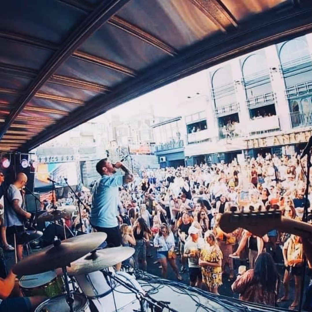 Live entertainment at Quayside Festival