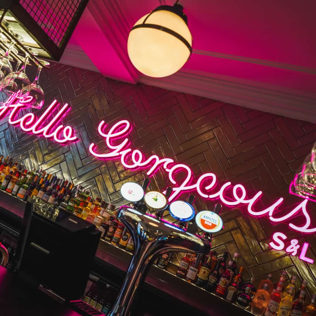 Hello Gorgeous Neon Sign