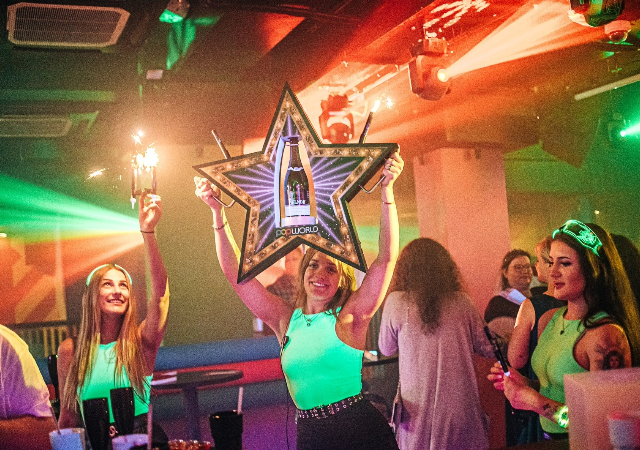 VIP package at Popworld