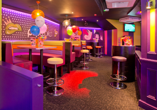 Booth Seating at Popworld Milton Keynes (p)