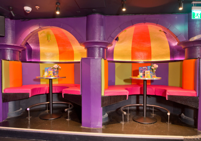 Booth Seating at Popworld Watling Street (p)