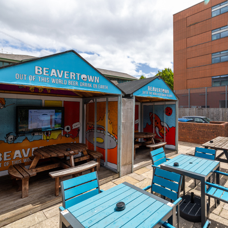 Outdoor Beer Garden in Birmingham Outdoor Beer Garden in Birmingham
