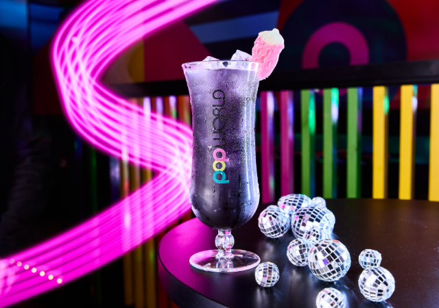 Purple Rain Cocktail at Popworld Chelmsford (p) Purple Rain Cocktail at Popworld Chelmsford (p)