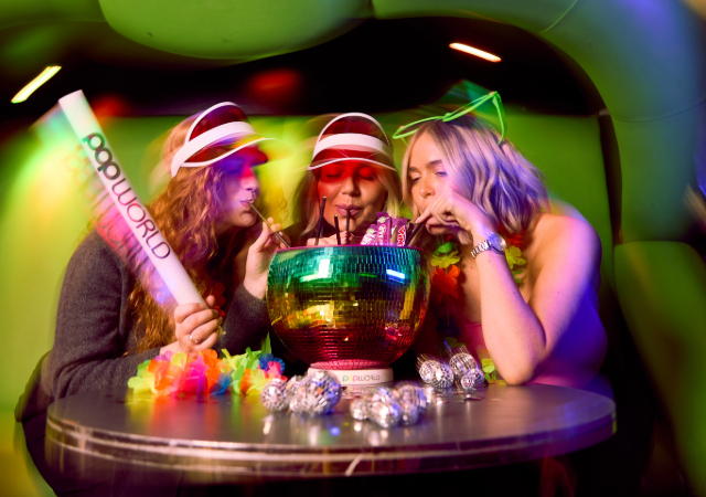Disco Ball Sharer at Popworld Disco Ball Sharer at Popworld