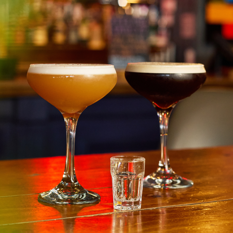 Pornstar and Espresso Martini
