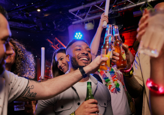 People dancing at Popworld(p)