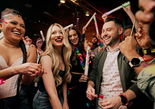 People dancing at Popworld(p)
