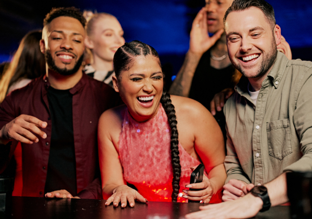 People dancing at Popworld(p)