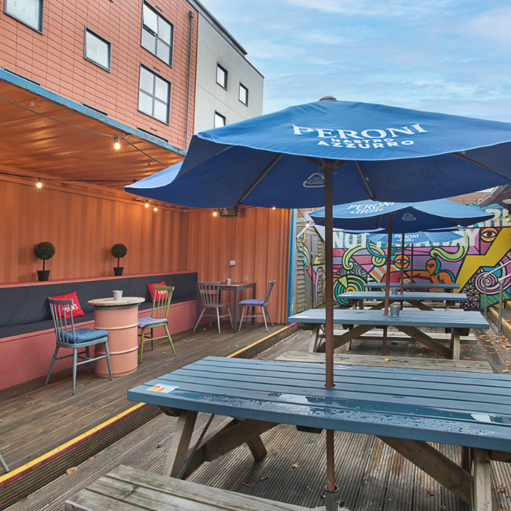 The Faraday Epsom (p) Beer Garden The Faraday Epsom (p) Beer Garden