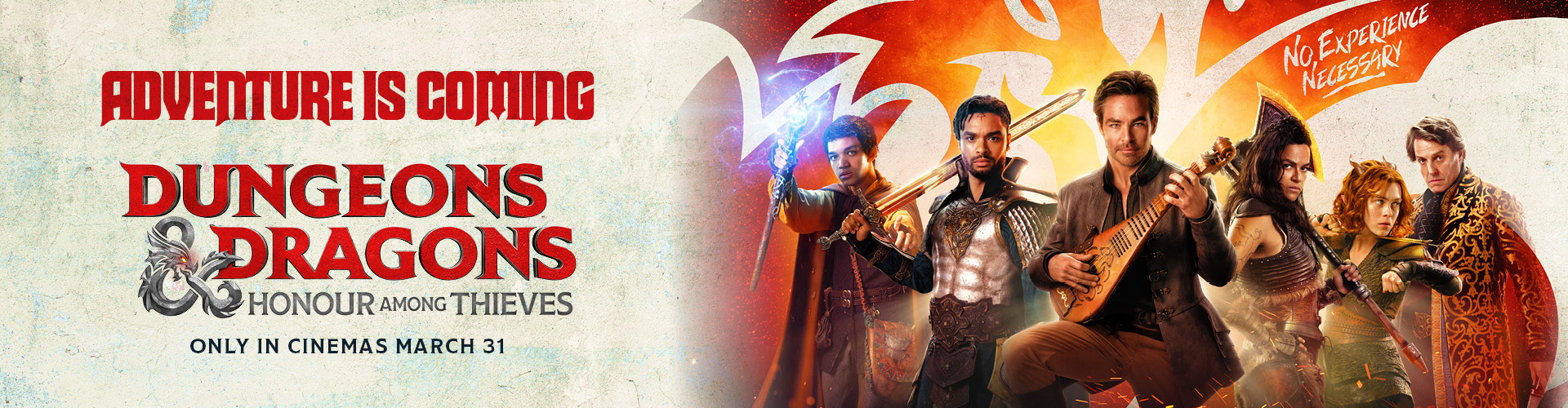 Adventure is coming... Dungeons & Dragons in cinemas March 31st
