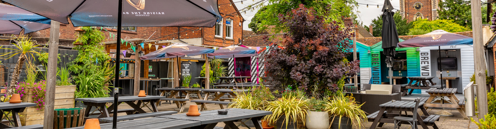 The Best Beer Garden in St. Albans