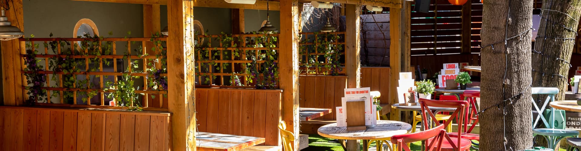 Beer Garden in London at Minories London (p)
