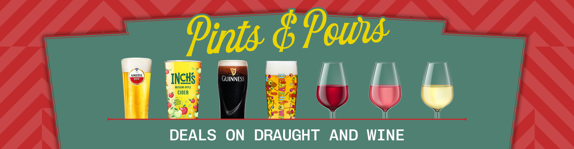 Pints and Pours offer at Bar Three Wetherby (p)